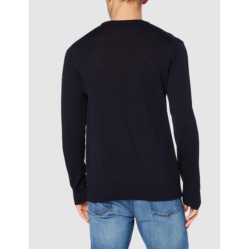 Armor Lux Men's Crew Neck Damgan Merino Wool Jumper, Ship,
