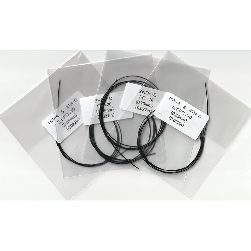 Orcas OS-S.TOMOK (Med/Hard) Ukulele Strings Suzuki Tomotaka Signature Black Fluorocarbon