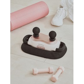 Wireless Vibrating Massage Plate 2-piece Massage Gun Foot Massager / 무선 진동 마사지플레이트 2구 마사지건발 마사지기