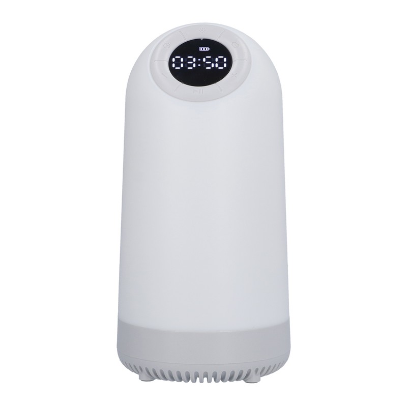 Speaker White Wake Up Light Wireless Speaker Multi Function Bedside