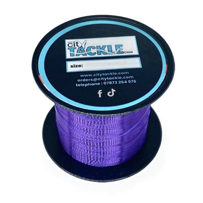 BestCity Fly Fishing Fluorocarbon Coated Line, 100 Metres, 10.0lbs Violet