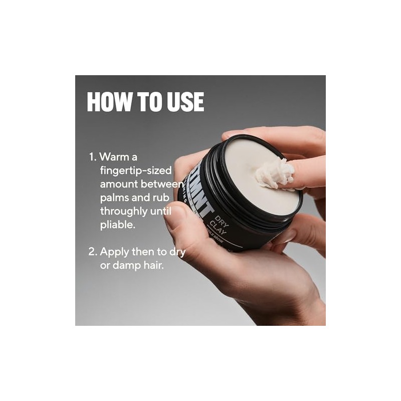 STMNT Grooming Goods Dry Clay | Extra Matte Finish |