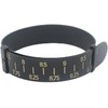 Black Bracelet Gauge Sizer, Measure Wrist Size Tool, Plastic Bracelet