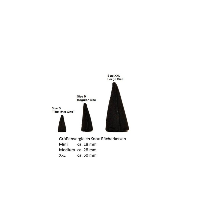 KNOX 69 071598 Xxl Christmas Giant Mixed Colours Incense Cones