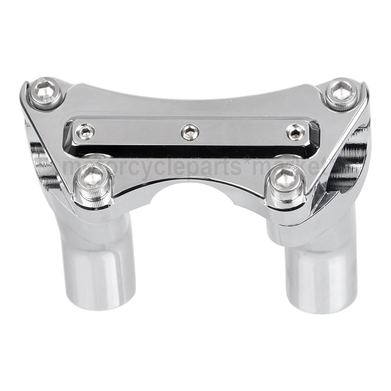 Unbranded Chrome 1" Top Clamp 3-1/2" Handlebar Riser Pullback For