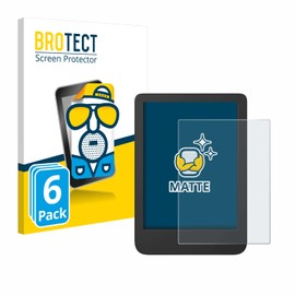brotect Screen Protector Anti-Glare compatible with Tolino Shine 5 Color 2024 (6 Pack) Screen Protector Matte, Anti-Fingerprint Protection Film