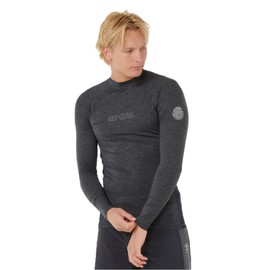 RIP CURL Dawn Patrol Performance LS Lycra 2024 Black Marle, black