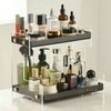 SHUNLI Acrylic Bathroom Countertop Organizer, 2 Tier Counter Organizer Storage