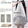 Drawstring Mesh Laundry Bag, 79x 68cm Durable Laundry Net Washing