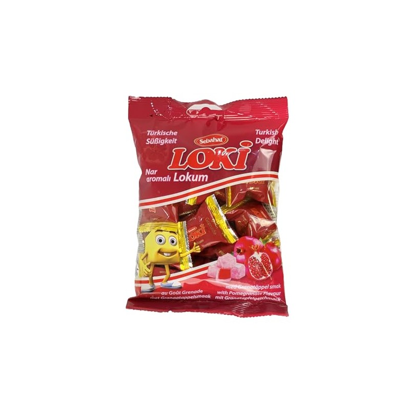 TURKISH DELIGHT Pomegranate - Lokum - SEBAHAT "LOKI" [ 5