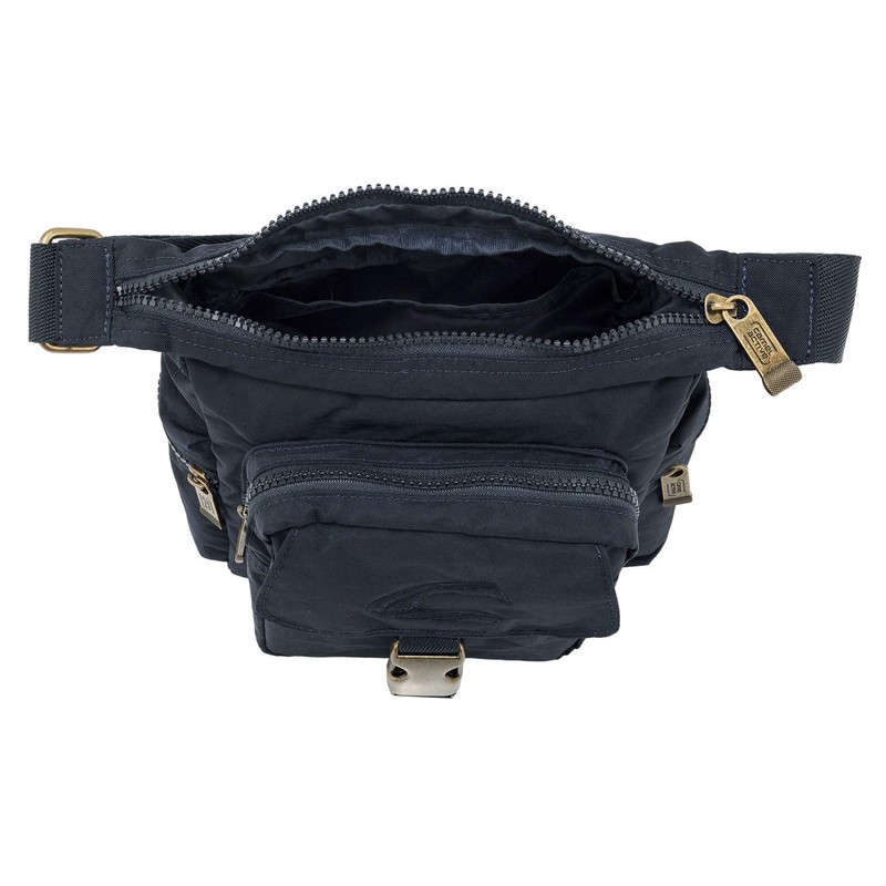 camel active Journey Herren Umhängetasche Crossbody Bag Klein Blau