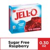 Jell-O Raspberry Sugar-Free Gelatin Mix (0.3 oz Boxes, Pack of