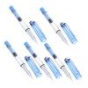 jojofuny 5pcs Refillable Fountain Brush Pen with Flexible Soft Tip