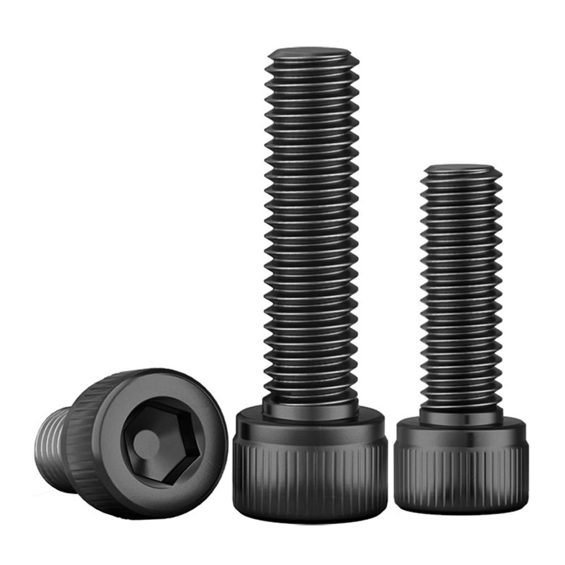 Qrity 10PCS M6x65mm Cylinder Hex Head Cap Screws, Screws Fasteners,