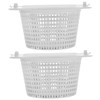 Levemolo Swimming Pool Filter Basket 2pcs Plastic Clogging Sp1091wm Pool