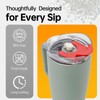 2 Pack Lid Replacement Compatible with Brumate Era 40 oz