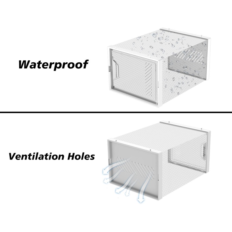 Shoe Storage, 12 Pack X-Large Shoe Organizer for Closet, Shoe