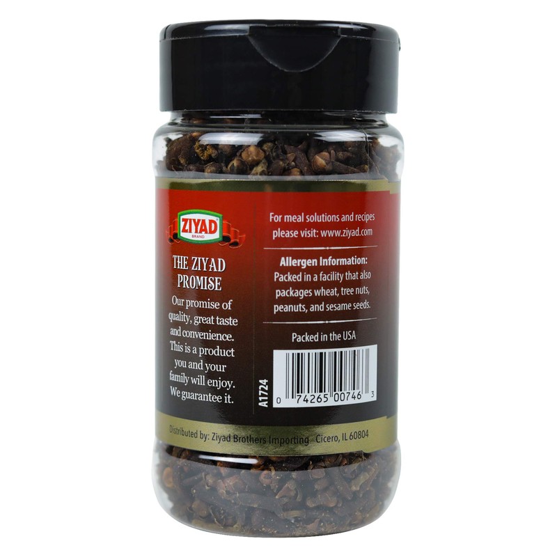 Ziyad Shaker Whole Clove Ready for Baharat, Lebanese Spice Blends,