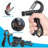 NIYIKOW Grip Strength Trainer Kit with Counter (5 Pack), Counting