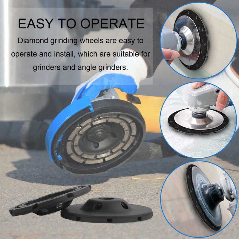 KEWAYO Double Row Diamond Cup - Surface Grinding Wheel, 5