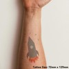 Large 'Rocket Launching Into Space' Temporary Tattoo (TO00071743)