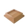 6x6 Wood Pyramid Post Caps (5-Pack) - One-Piece Miterless -