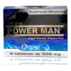 Suplemento Energizante Ashtar Institute Vitaminas Power Man 4 Tabletas