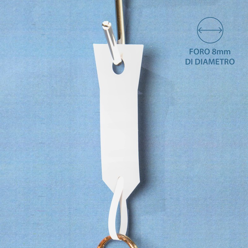 Heavy Duty Labels for Plants, Writeable Plastic Labels, Key Markers,