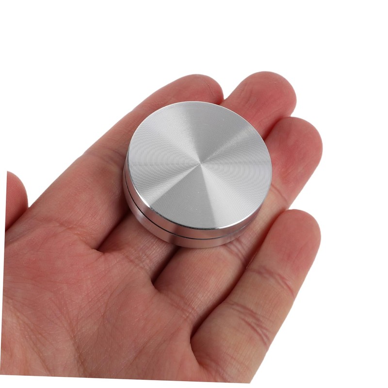 TEHAUX Miniature Aluminum Alloy Turntable Base Small Rotating Display Platform