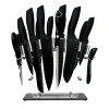 TICWELL 16 PCS Japanese Stainless Steel Non Slip With Block