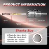 REKCKRUL 2-1/2" (64mm) TCT Carbide Hole Saw Kit for Metal