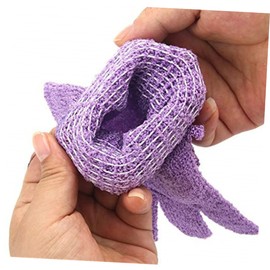 OHPHCALL 14pcs Mitten Bath Towels Shower Scrub Glove Type Wash Towels for Body Exfoliation