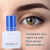 10ml Eyelash Extension Glue Transparent Fast Drying Longlasting Eyelash Grafting