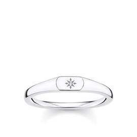 THOMAS SABO Ring Star 925 Sterling Silver TR2314, Sterling Silver, Cubic Zirconia