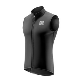 ROCKBROS Cycling Vest for Men Women Windproof Sleeveless Thermal Bike Vest Lightweight Shell Stretch Jacket for Running