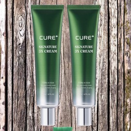 Kim Jeong-moon Aloe Skin Tone Up Skin Conditioning Nutritious Cream La Sense Cure Signature Three / 김정문알로에 피부톤업 피부컨디셔닝 영양크림 라 센스 큐어 시그니처 쓰리엑스 크림 2개 50ml