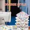 Cotton Fabric Patchwork Fabrics 8 Pieces 50 x 50 cm