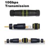 Danfetsoy - Acoplador RJ45 impermeable IP68, conector RJ45 de 10