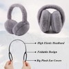XIAOHAWANG Fluffy Ear Muff for Women Plush Foldable Earmuffs Kids