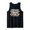 Daily Motivational Positive Thinking Quotes Tank Top