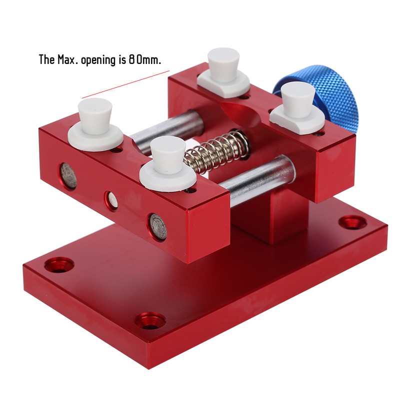 Metal Adjustable Watch Case Holder Watch Strap Remover Base Movement
