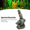 Aquarium Mermaid Statue Safe Resin Beautiful Fish Tank Mermaid Decor