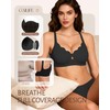 Gailife Bras for Women No Underwire Jelly Bras Wave Wireless