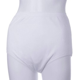 P&S Healthcare Medium White Ladies Protective Incontinence Brief