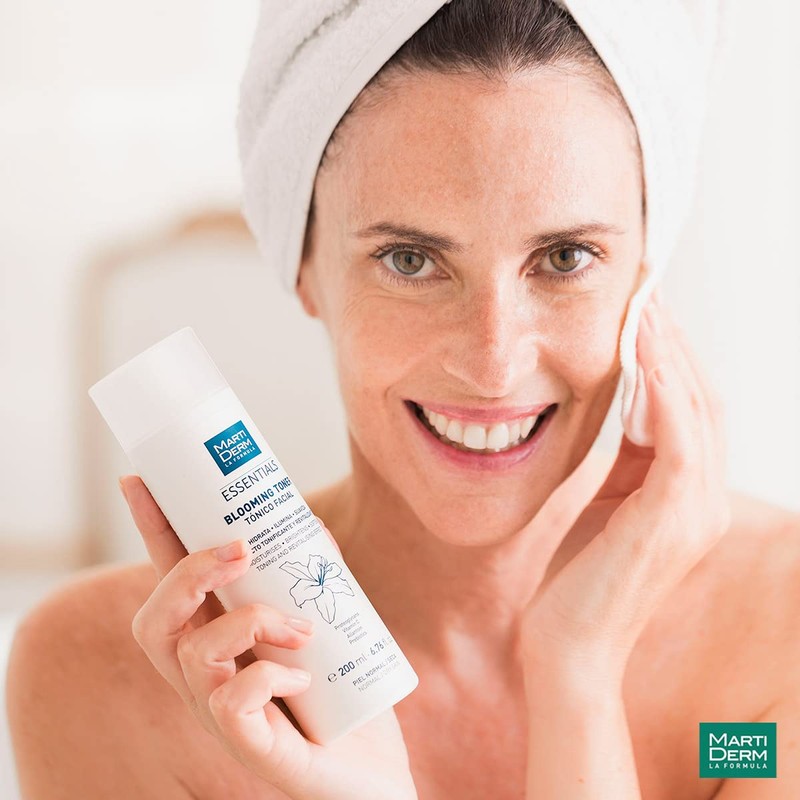 MartiDerm Blooming Toner, Ilumina, Suaviza E Hidrata, Piel Normal/Seca 200