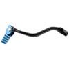 TUSK Folding Shift Lever Black/Blue Tip for Kawasaki KX100 1995-2009,2011-2013