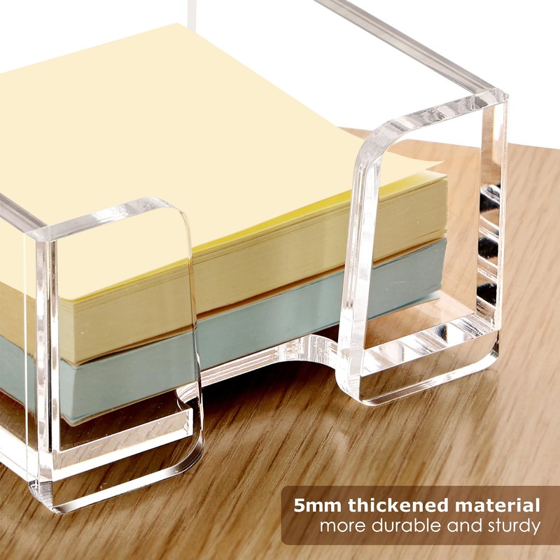 SANRUI Acrylic Sticky Note Holder , for Post-it Note Pad