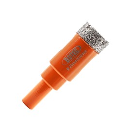 Diamond Dry Drill Tile Drill - BGTEC 20 mm Diamond Drill Bit for Granite, Marble, Masonry, Concrete, Tiles/Ceramic, Hard Plastic, Vacuum Brazed Diamond Core Drill