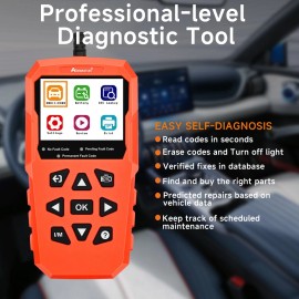 AERMOTOR OBD2 Scanner Code Reader Car Diagnostic Scan Tool Check Engine Fault