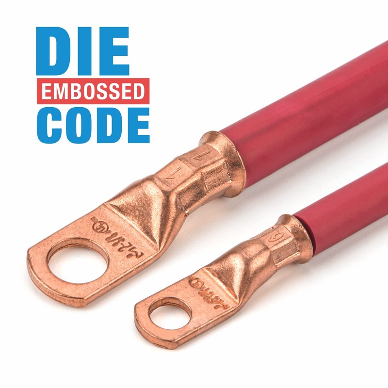iCrimp Battery Terminal Crimper for Heavy Duty Copper Wire Lugs,Battery